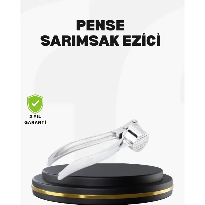 Profesyonel Sarımsak Ezici Sağlam Yapı ve Rahat Kavrama