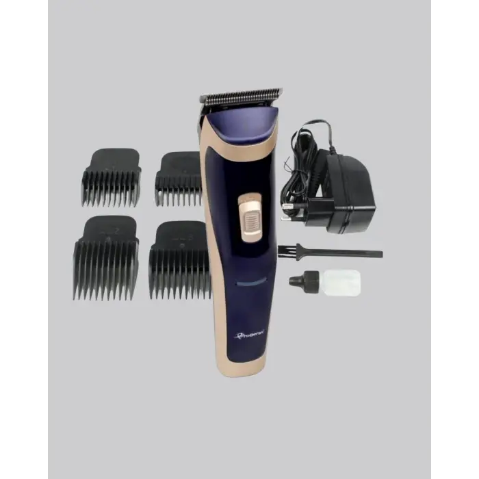 Profesyonel Şarjlı Saç ve Sakal Kesme Makinesi – Unisex, 12 mm Ayarlanabilir Başlık