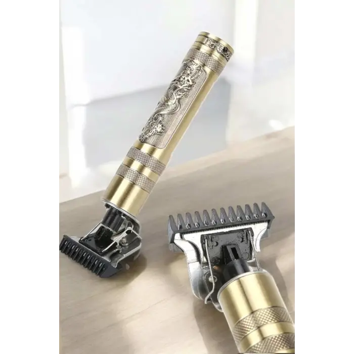 Profesyonel Şarjlı Saç ve Sakal Şekillendirici Çizik Tıraş Makinesi