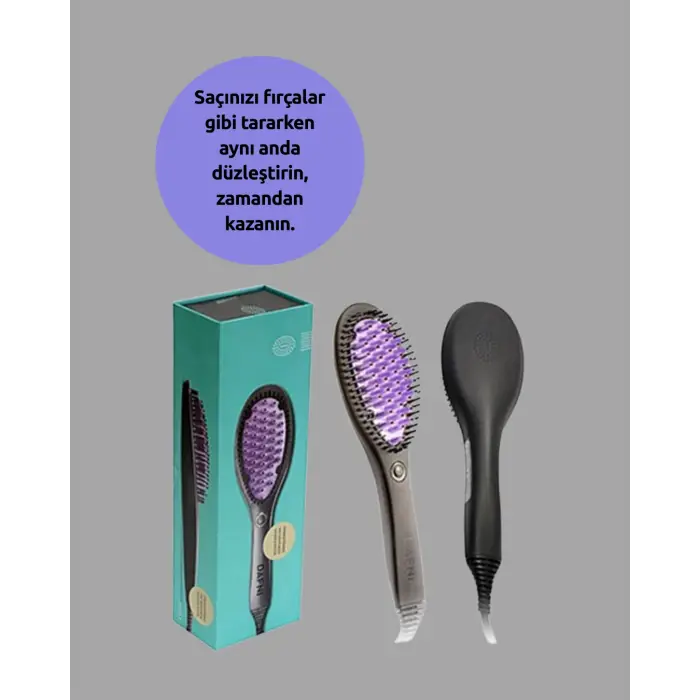 PTC Seramik Teknolojili Saç Düzleştirici Tarak Tüm Saç Tipleri İçin Uygun