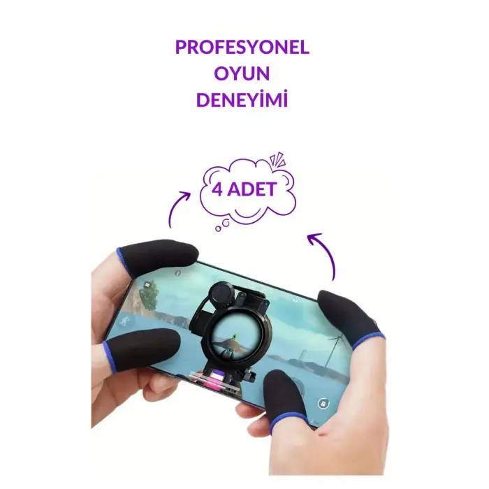 Pubg Parmaklık Eldiveni Keskin Kontrol ve Konfor Oyun Performansı Arttırır Dayanıklı Oyuncu Tercihi