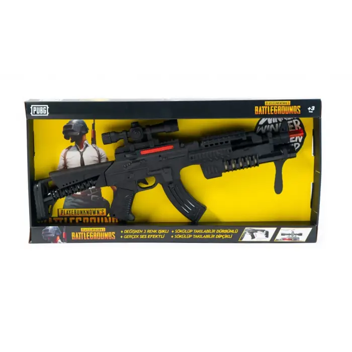 Pubg Sesli ve Işıklı Komando Tüfeği