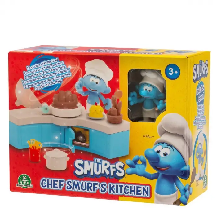 PUF18100 Şirinler Aşçı Şirin Oyun Seti