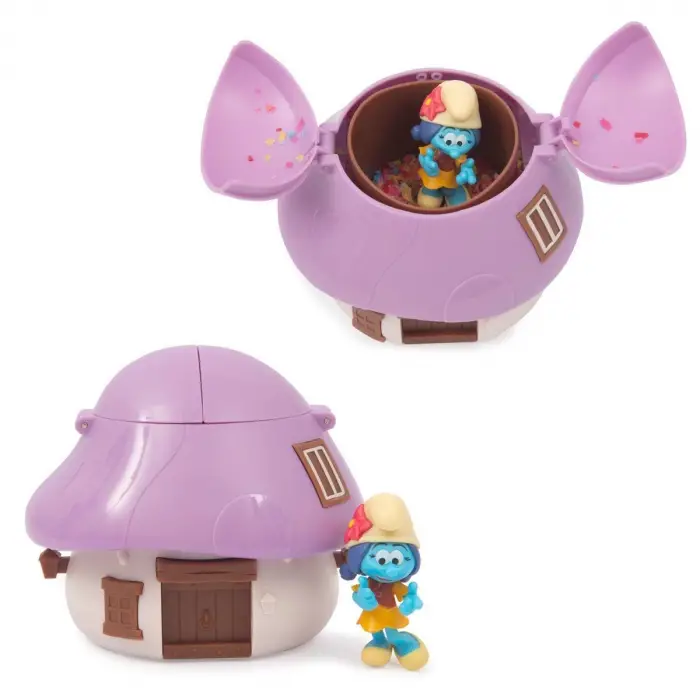 PUF38000 Şirinler Sürpriz Mantar Evi Oyun Seti - - 1 Adet Fiyatıdır