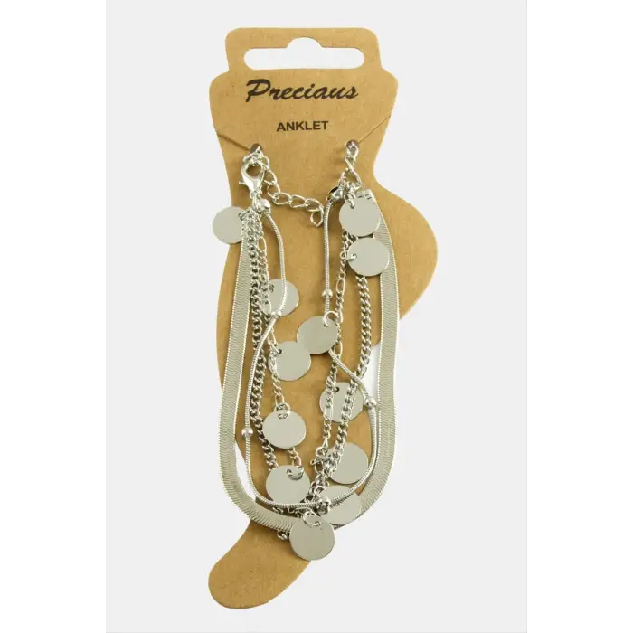 Pullu İtlayan Zincirli Lüks Halhal