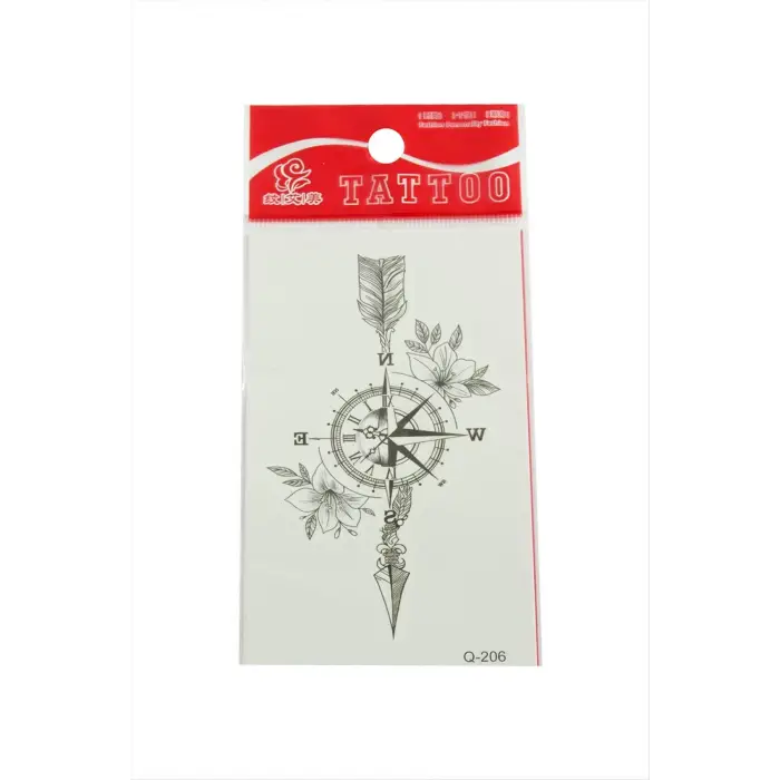 Pusula Tattoo Dövme Sticker