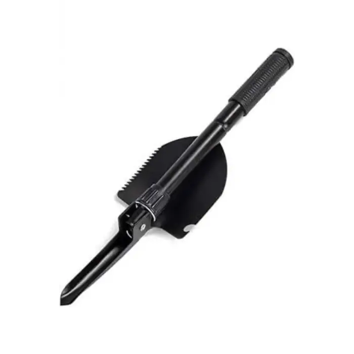 Pusulalı Katlanabilir Kazma Kürek Kamp Seti Kamp Küreği Portatif Çantalı