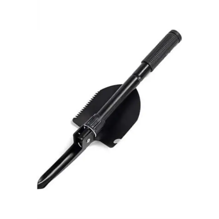 Pusulalı Katlanabilir Kazma Kürek Kamp Seti Kamp Küreği Portatif Çantalı