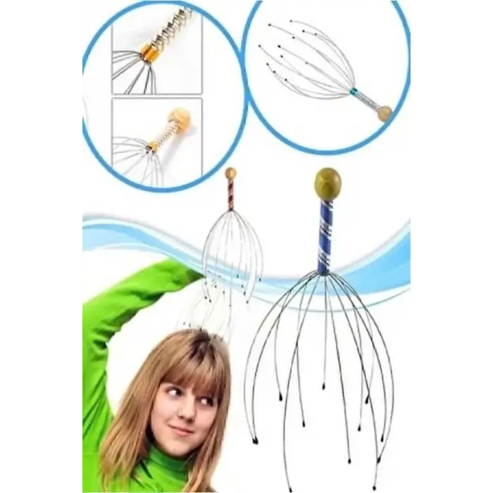 Rahatlatıcı Kafa Masaj Aleti – Saç Deriniz İçin Ferahlatıcı Dokunuş (1 Adet)