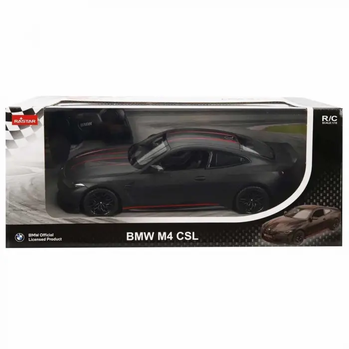 Rastar R/C 1/16 F/F BMW M4 CSL 2.4GHZ SİYAH Uzaktan Kumandalı