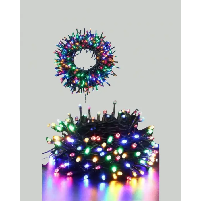 Renkli LED Işık Zinciri 8 Modlu Dekoratif Aydınlatma