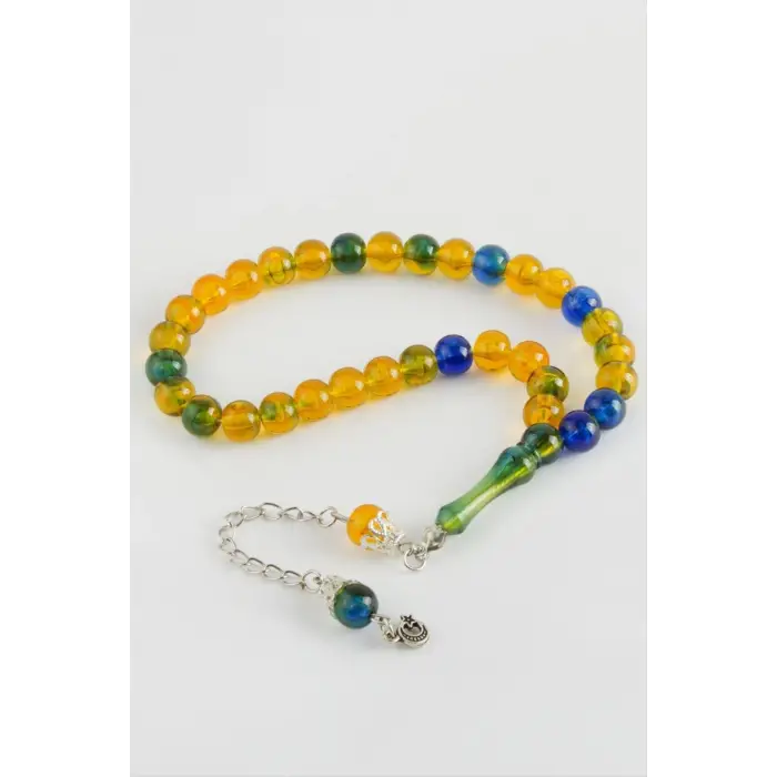 Renkli Plastik Tesbih 9 mm