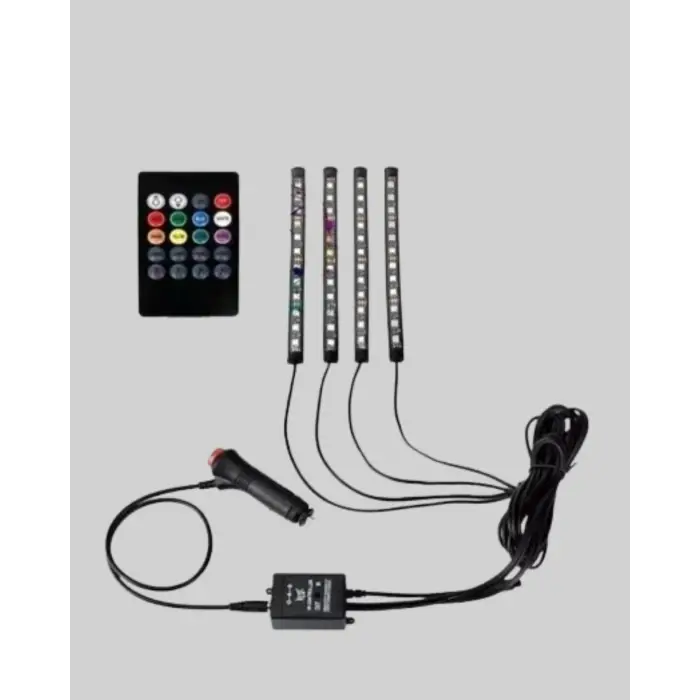 RGB LED Şerit Aydınlatma – Kolay Kurulumlu