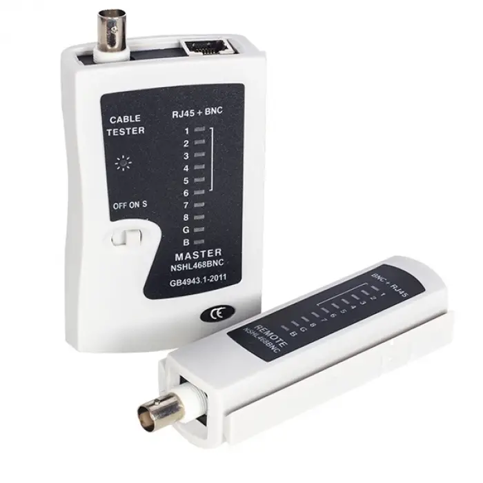Rj45 - Bnc Network Kablo Test Cihazı (336336)