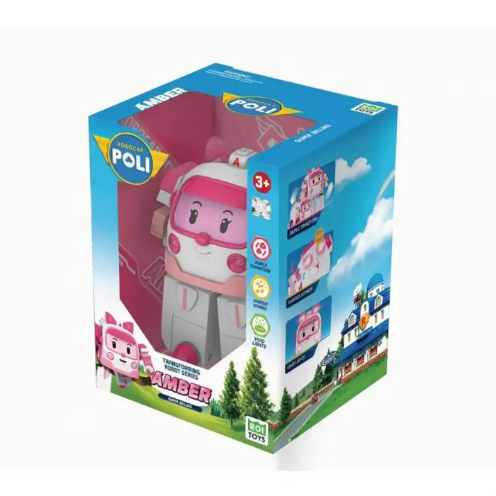 Robocar Poli Büyük Transforming Robot Amber