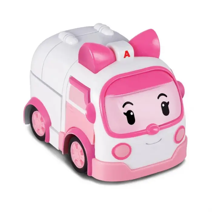 Robocar Poli Transforming Robot Figür Amber