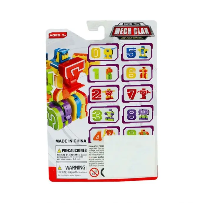 Robota Dönüşen Rakam- Bir