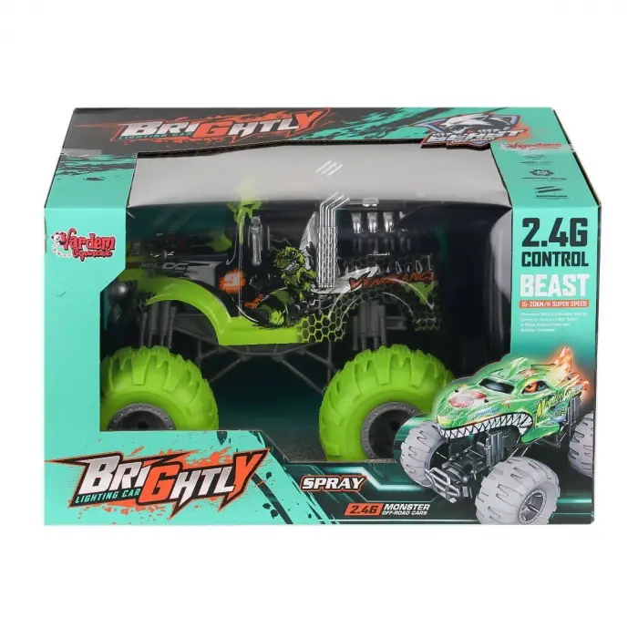 RQ3049 Kumandalı Şarjlı Işıklı Buharlı Off Road Kamyon