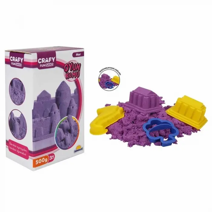 S00002235 OYUN KUMU 500GR MOR -SUN