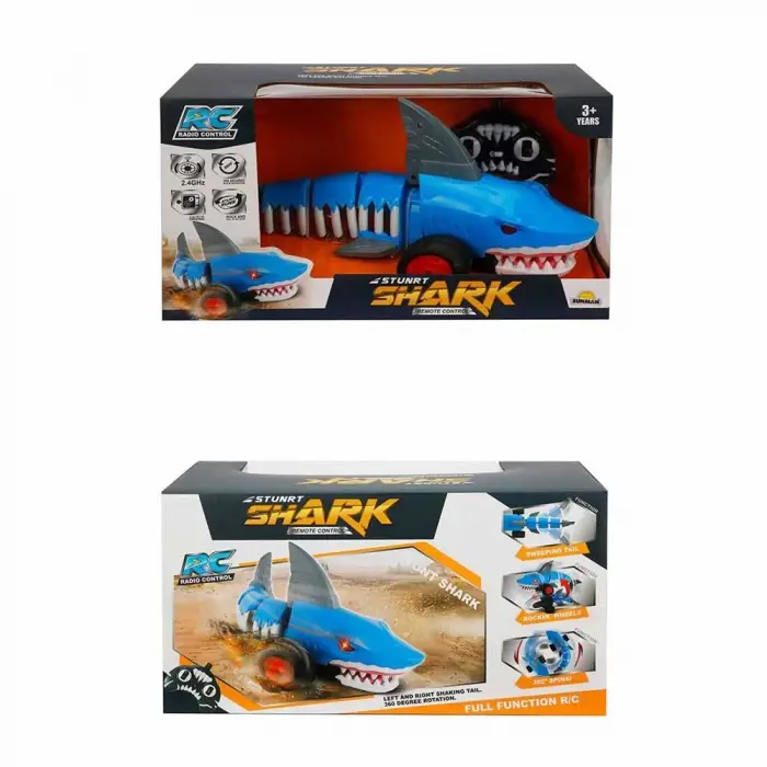 S00003399 Stunrt 360 Derece Dönen Uzaktan Kumandalı Köpek Balığı
