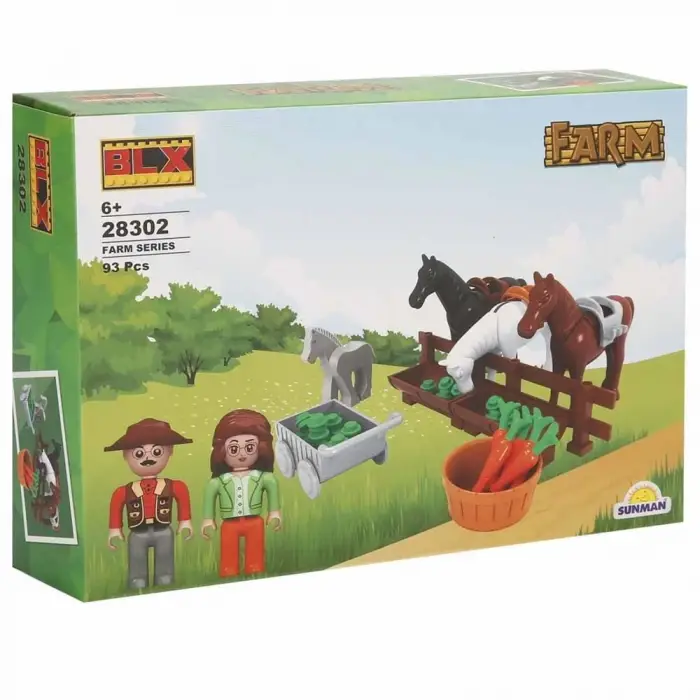 S00028302 FARM SET ATLAR 2FGR 93 PRÇ LEGO -SUN