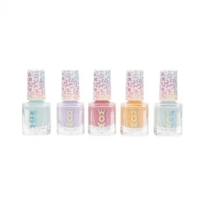 S00086712 - WOW Generation Pastel Renkli 5li Oje Seti