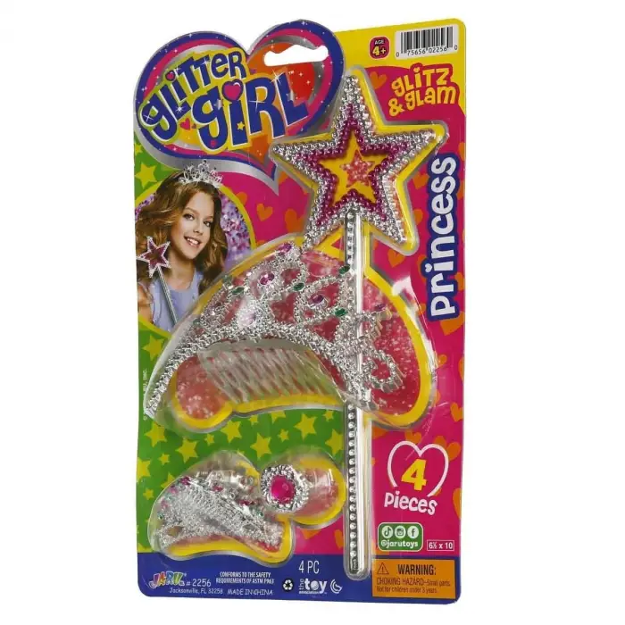 S01002256 KOKOŞ SET TAÇ/ASA SİMLİ 4PRÇ KRTL-SUN