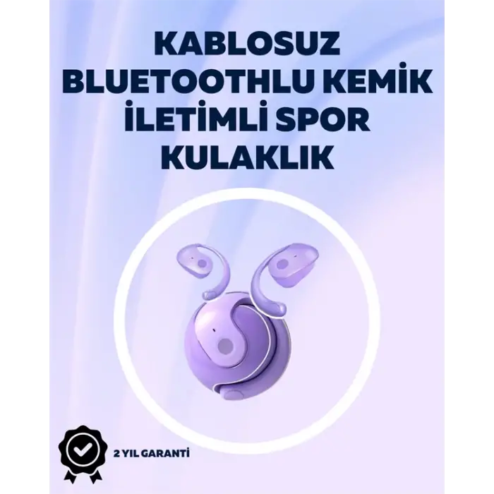 S05 Bluetoothlu Kulak İçi Spor Kulaklık – Kemik İletimi, Otomatik Bağlantı, Derin Bas Performansı