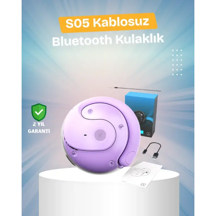 S05 Kulak İçi Kulaklık – Değiştirilebilir Silikon Uçlu Ergonomik Tasarım
