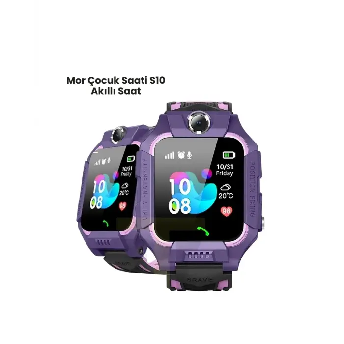 S10 Mor Akıllı Çocuk Saati
