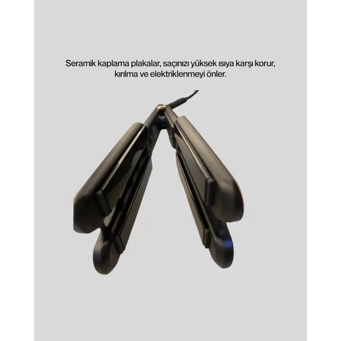 Saç Düzleştirici 30 Saniyede Isınma Hafif Ve Portatif Tasarım