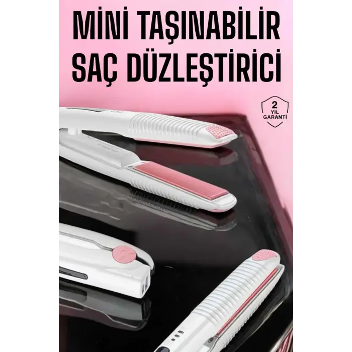 Saç Düzleştirici Uzun Şarj Süreli Seyahat Tipi Taşınabilir Çanta Boy Şarjlı