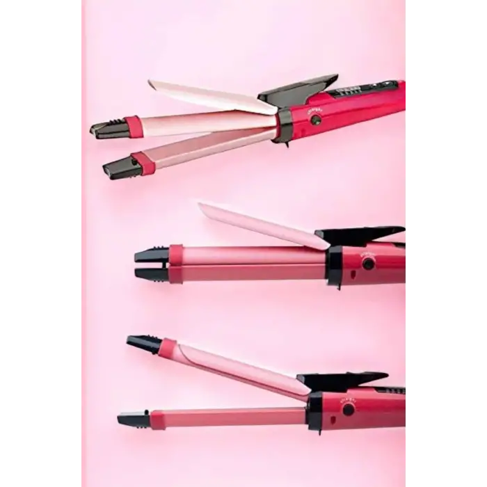 Saç Şekillendirici Düzleştirici Ve Maşa Isı Ayarlı