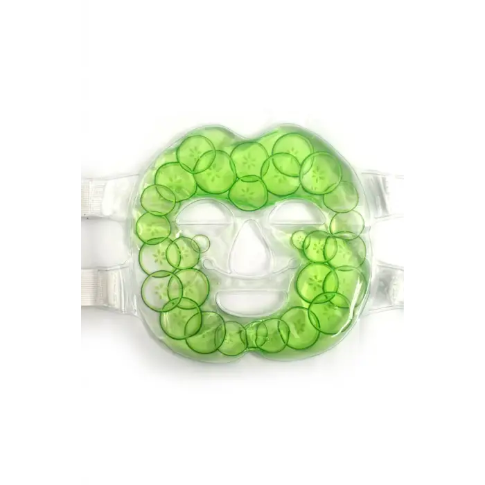 Salatalık Yüz Maske Jel Sıcak Soğuk Kullanım Rahatlatıcı