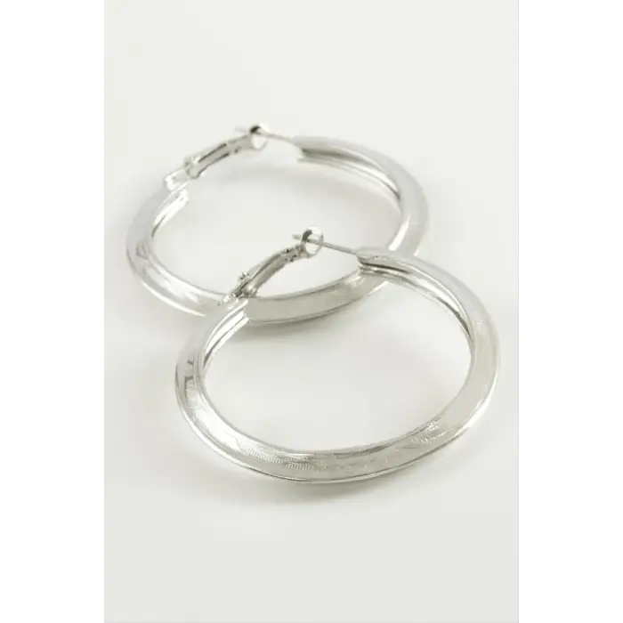 Salkım Desenli Halka Küpe 6 cm