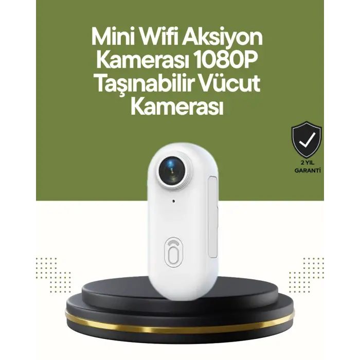 Şarj Edilebilir Uzun Ömürlü Mini Spor Kamera Full HD