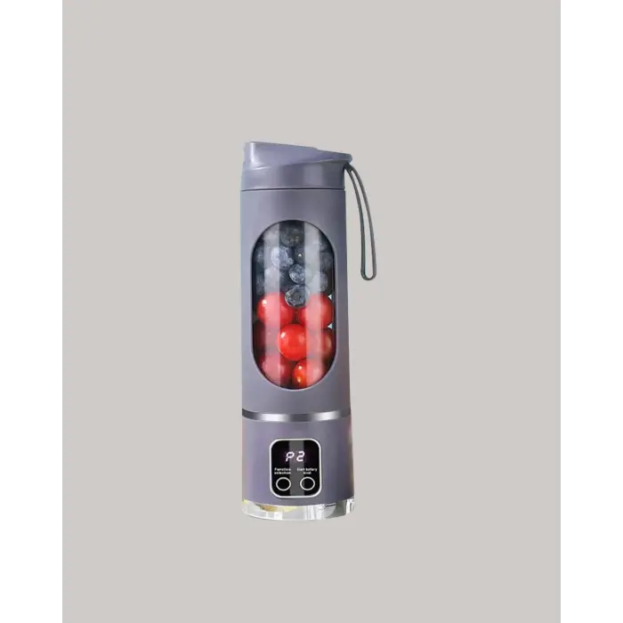 Şarjlı Blender – 12 Bıçaklı, 450 ml Kapasiteli, Taşınabilir Tip-C Mikser