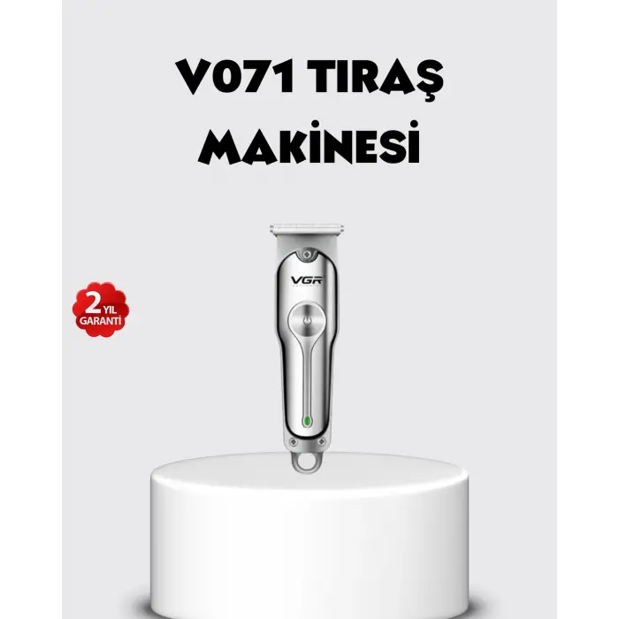 Şarjlı Gümüş Tıraş Makinesi – 3 Farklı Başlıklı, 120 Dakika Çalışma Süreli, Cilt Dostu Erkek Bakım Cihazı