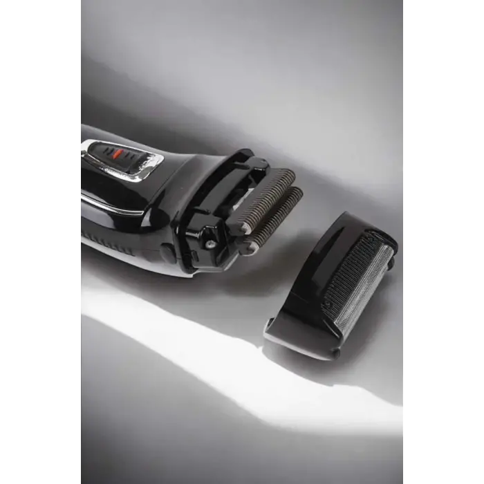 Şarjlı Paslanmaz Çelik Bıçaklı ve Kablosuz Saç Sakal Tıraş Makinesi