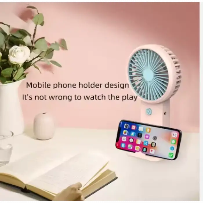 Şarjlı Taşınabilir El Tipi Mini Fan