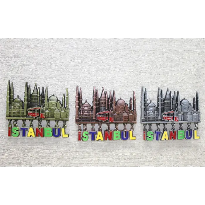 Sarkaçlı İstanbul Temalı Magnet - Model 3