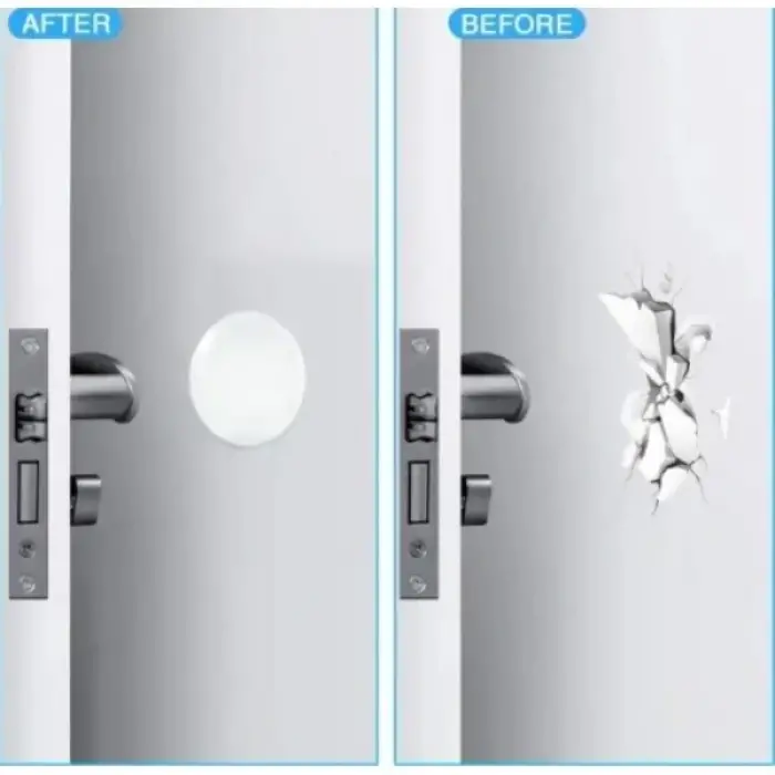 Şeffaf Silikon Mobilya ve Kapı Durdurucu Darbe Pedi 6lı Set