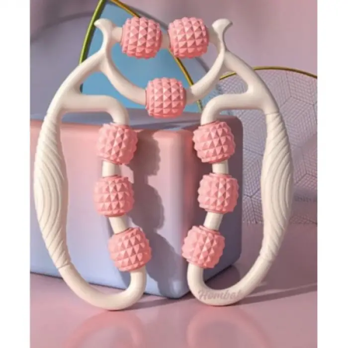 Selülit Masaj Aleti 9 Tekerlekli Lenf Drenaj Rulosu