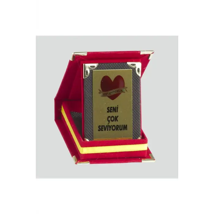 Seni Çok Seviyorum Plaketi