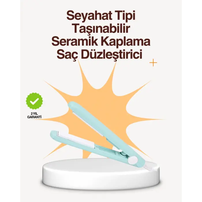 Seramik Kaplamalı, Saç Hasarını Azaltan Kısa Saçlara Uygun Bukle Maşası