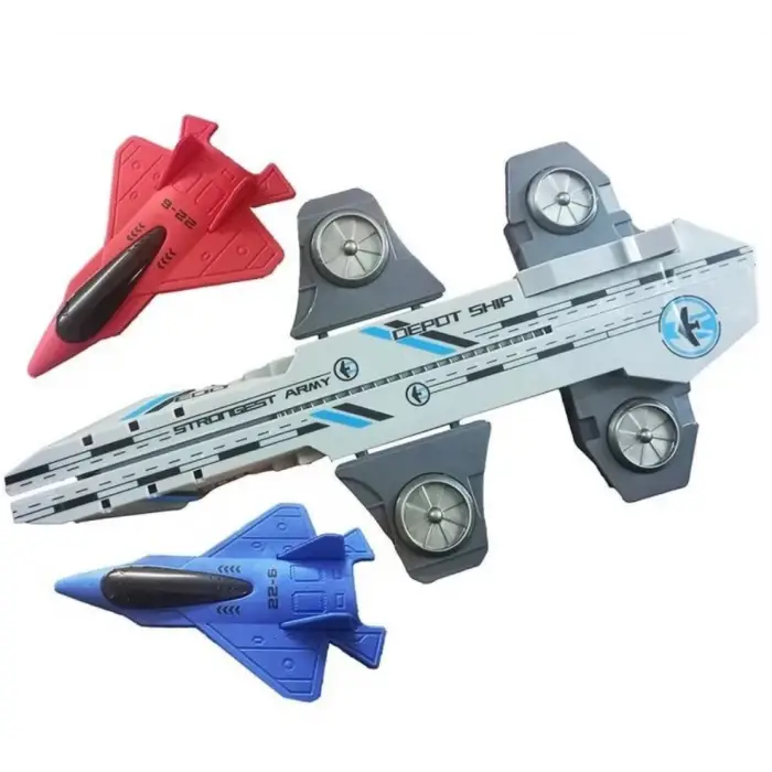 Sesli ve Işıklı Uçak Fırlatan Dart Tabancası