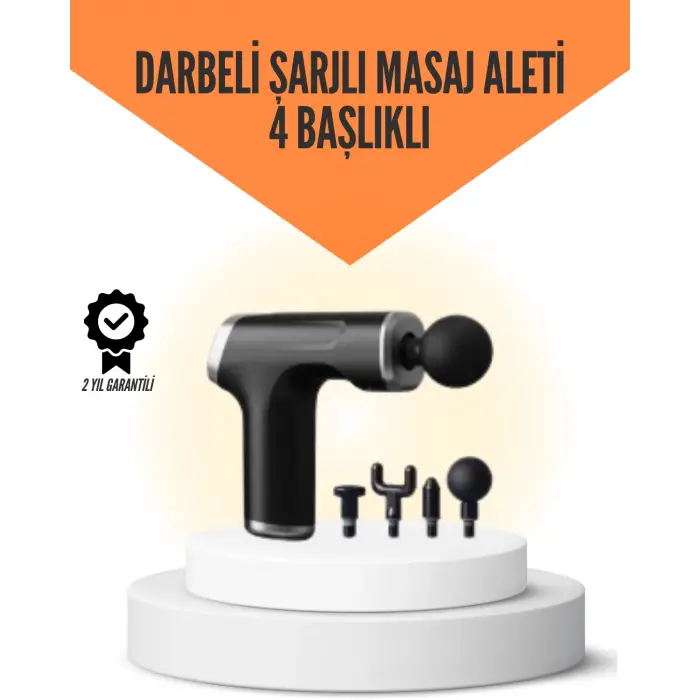 Sessiz Çalışan Taşınabilir Kas Masaj Aleti