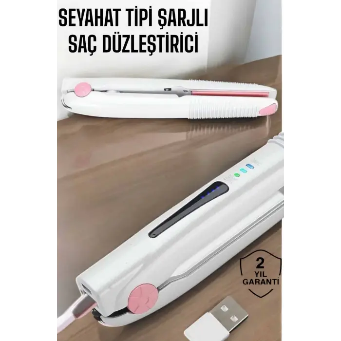 Seyahat İçin Yeni Nesil Seramik Kaplama Saç Düzleştirici Yüksek Isı