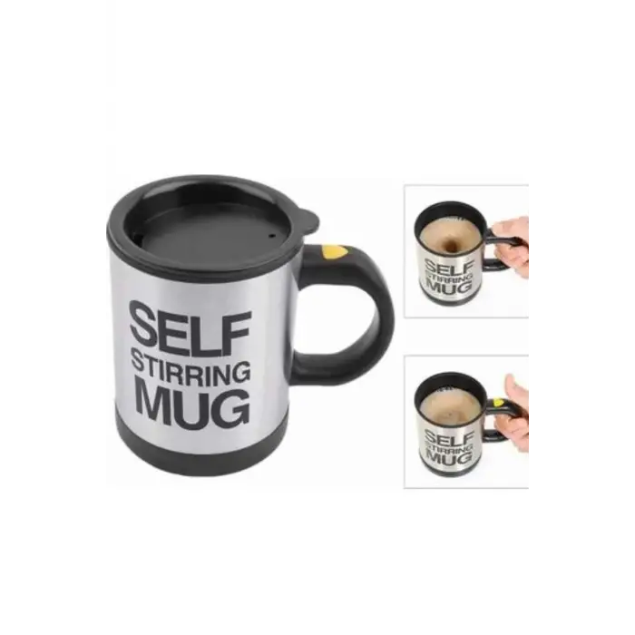 Sıcak Tutan Termos Bardak Kendi Kendini Karıştıran Mikser Kupa