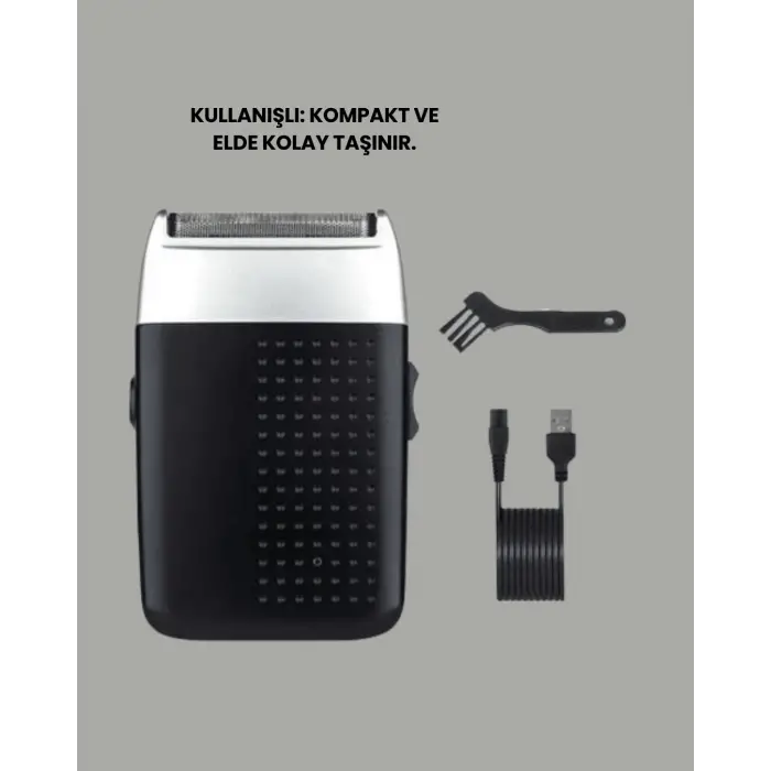 Sıfır Saç Ve Sakal Kesme Makinesi – Kolay Temizlik, Güçlü Motor